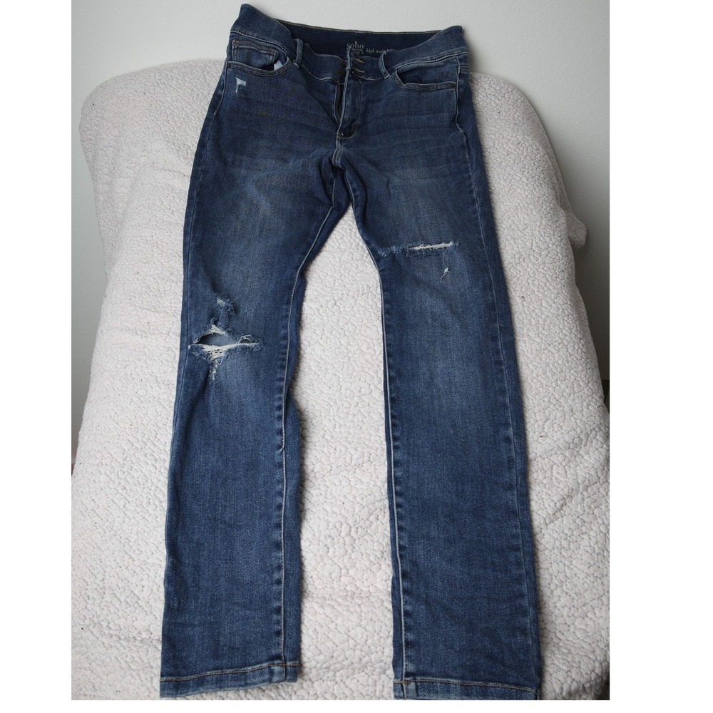 SOHO High‑Waist Jeans — Size 14 — Great Condition